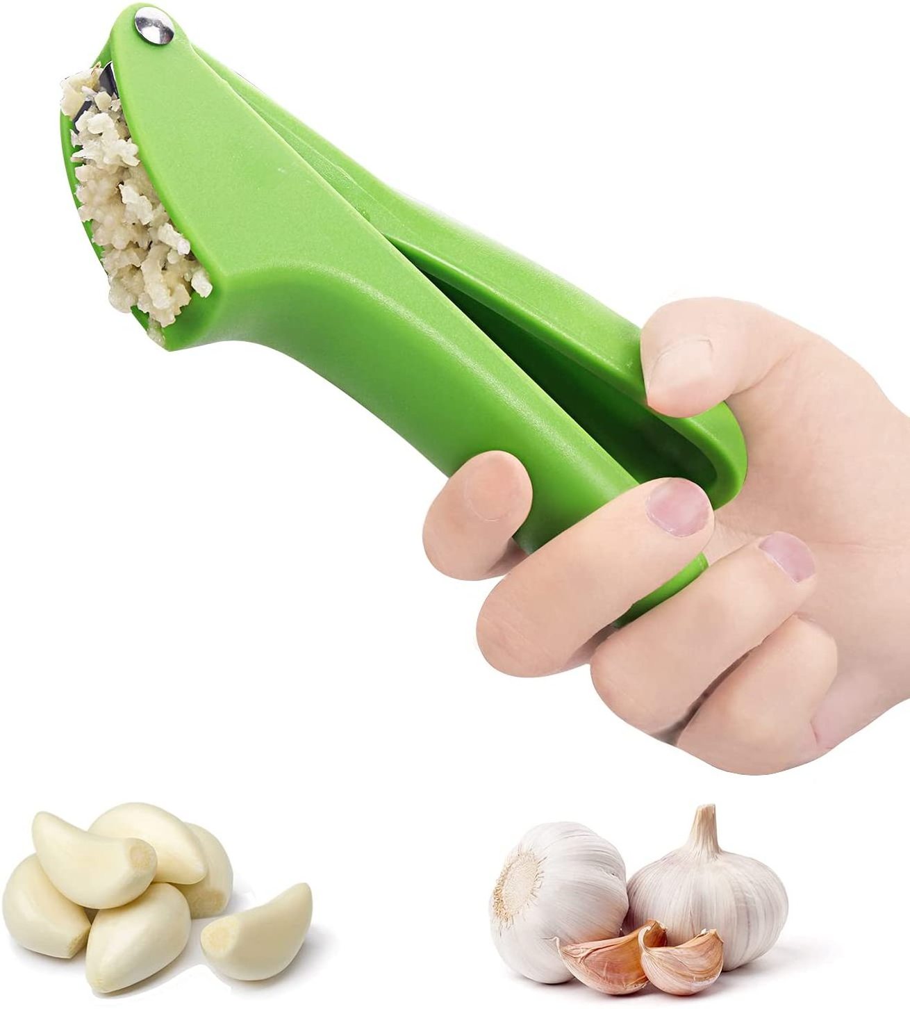 Manual  Garlic Press Mincer Ginger Crusher Peeler Squeezer Garlic Presser Chopper