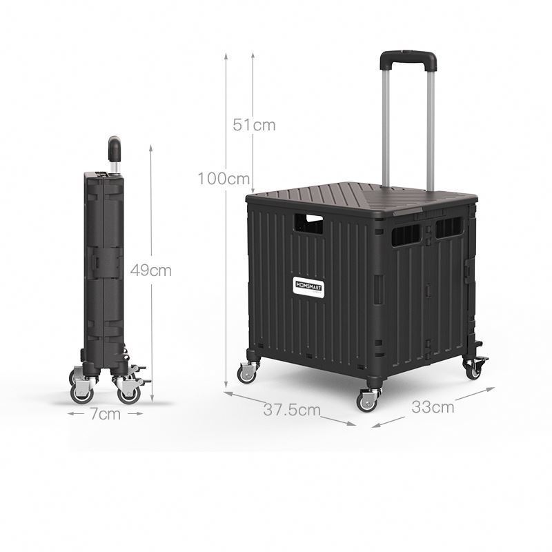 MU aluminium alloy collapsible carts folding shopping trolley price pink shopping trolley for elderly