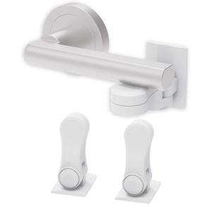 New Anti-opening Door Handle Holder 3M Strong Glue Child Safety Door Handles Lock