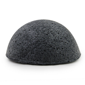 Bebevisa Eliminate Black And Exfoliating Natural Charcoal Konjac Sponge For All Skin Types