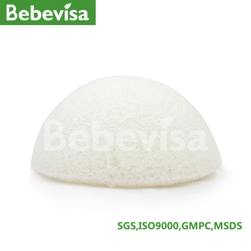 Bebevisa body wash konjac sponge pearl powder bebevisa scrub daddy cute sponge plant based sponge