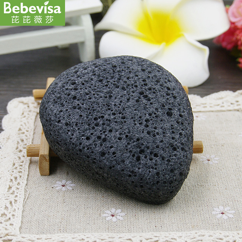 Edible lavender purple drop sponge soap dispensing bath brush konjac sponge bath brushes,sponges&scrubbers