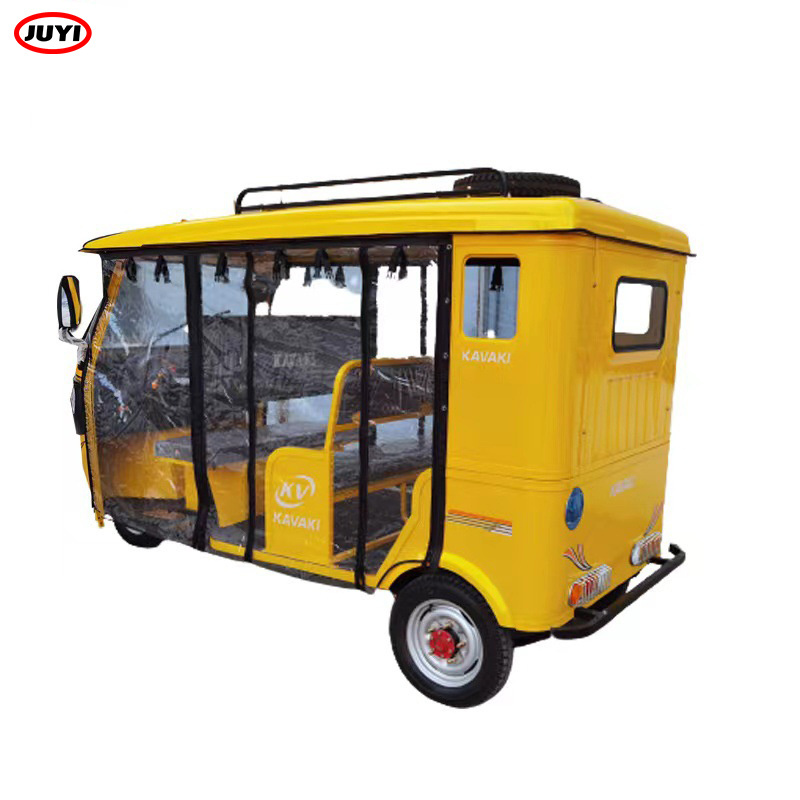 Custom Service Cheap tuk tuk Electric tricycle Moto Taxi  1500W factory offered 3 wheels tricycle for passenger