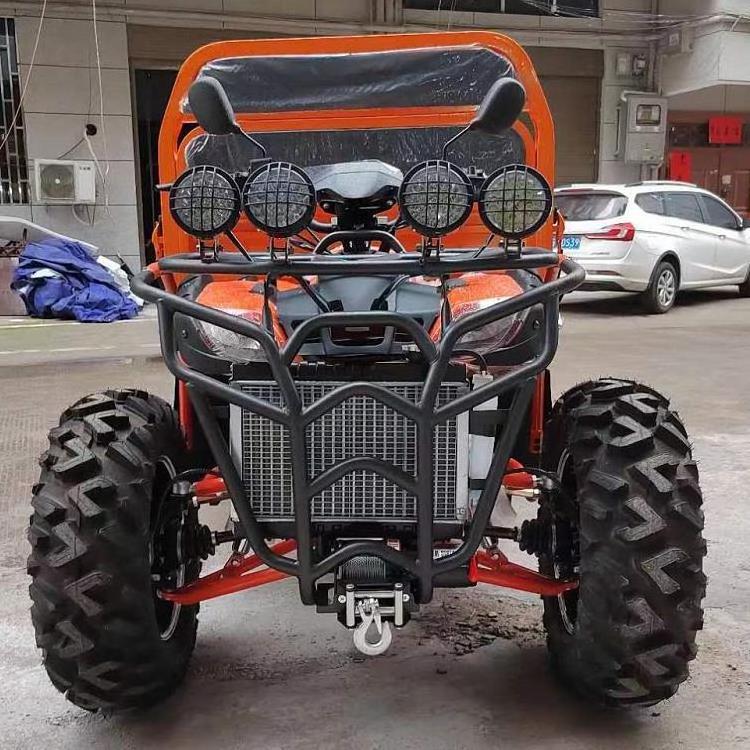 Factory 2 seater Quad Trailer Motorcycle 4 wheel 250Ccc 300cc 4x4 electric Vehicle cargo truck atvs for adults