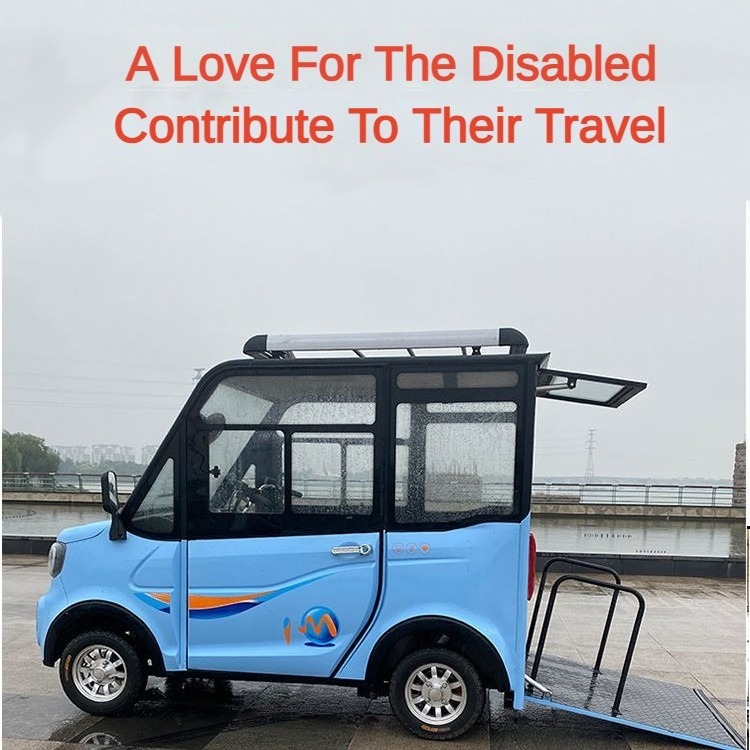 High Quality Low Speed Wheelchair Vehicle handicapped products Electric Vehicle electric cars for disabled people