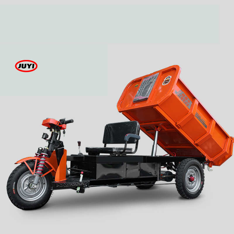 China cheap 3 Wheels Tyre Diesel 25HP Cargo mini wheel dumper hydraulic mini tracked dumper with back bucket motorized tricycles