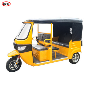 Custom Service Big Space Electric tricycle Scooter factory offered solar charger 3 wheels electric Sightseeing Tuk Tuk tricycle