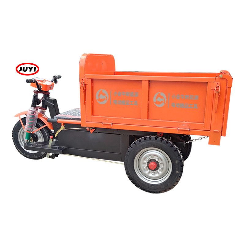 China cheap 3 Wheels Tyre Diesel 25HP Cargo mini wheel dumper hydraulic mini tracked dumper with back bucket motorized tricycles