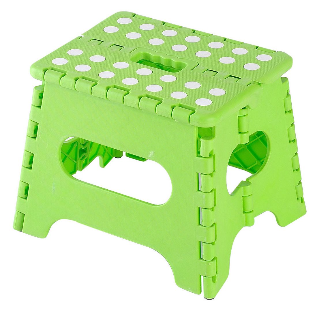 mini colorful design home furniture high 19 cm plastic step folding sitting baby stool kids chair