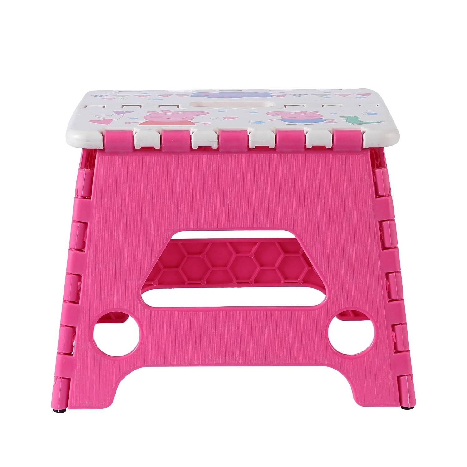 Factory supply Small Cute Folding Step Stool Kitchen Stepping Stools Garden Step Stool Holds up to 300 LBS