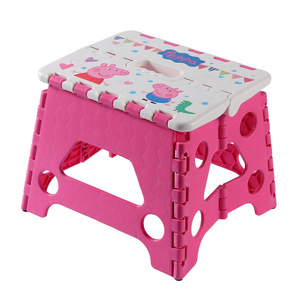 Factory supply Small Cute Folding Step Stool Kitchen Stepping Stools Garden Step Stool Holds up to 300 LBS