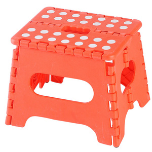 mini colorful design home furniture high 19 cm plastic step folding sitting baby stool kids chair