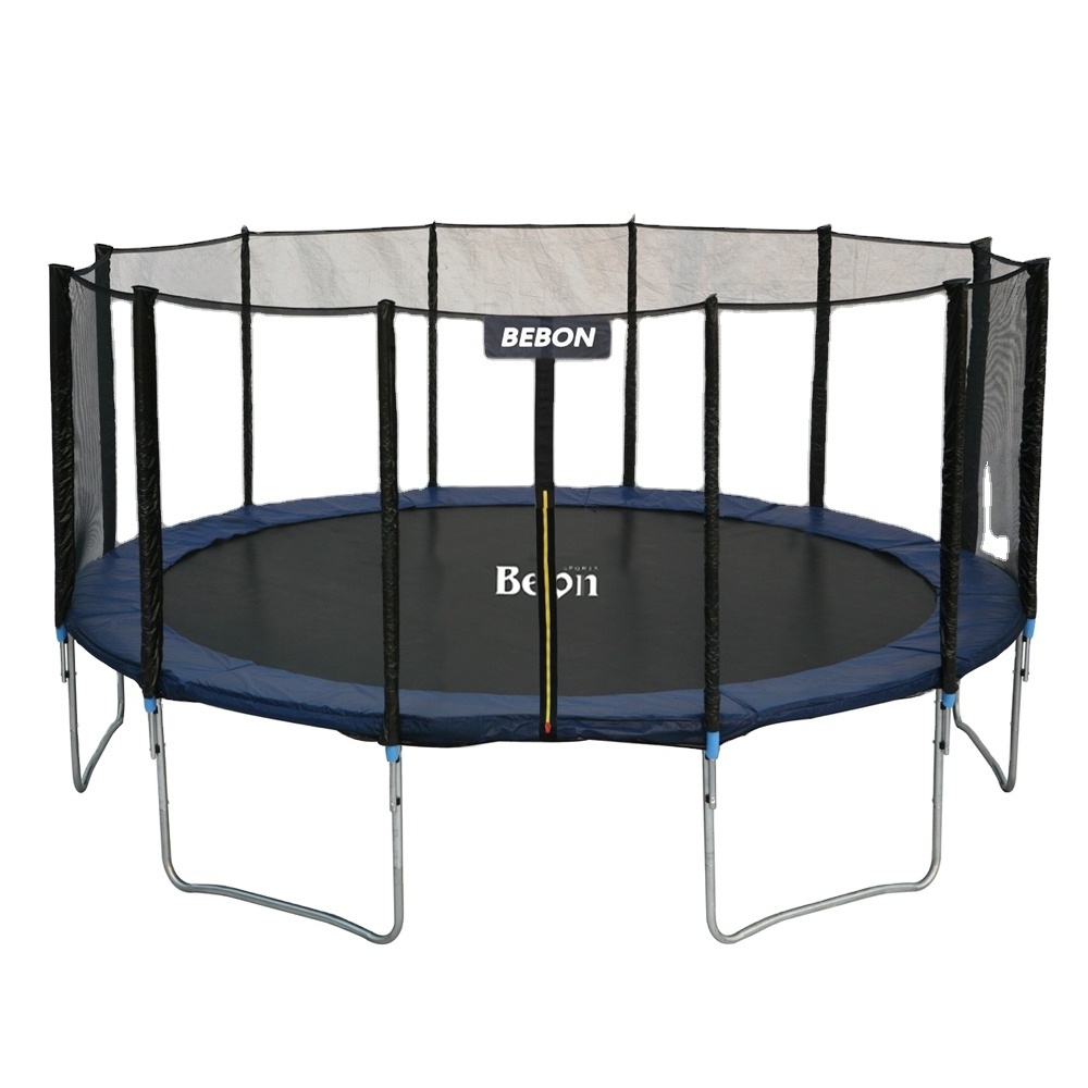 BEBON OUTER-NET TRAMPOLINE CTO color and material of jump fabric logo spring cover, capable of mass production and Hot classic