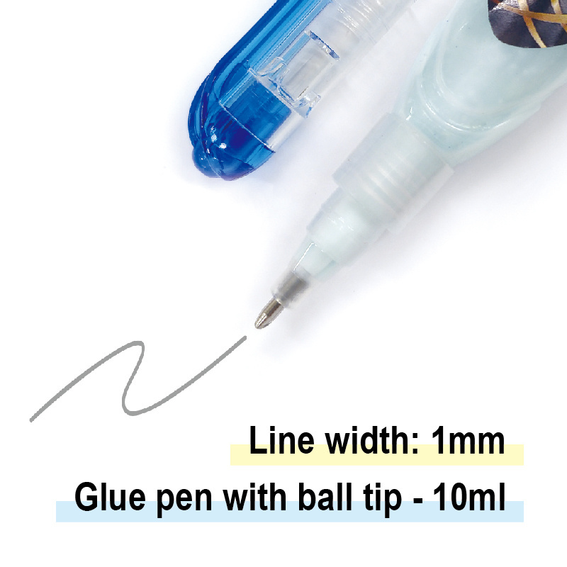 Acid free glue pen for crafts adhesive pen writing glue