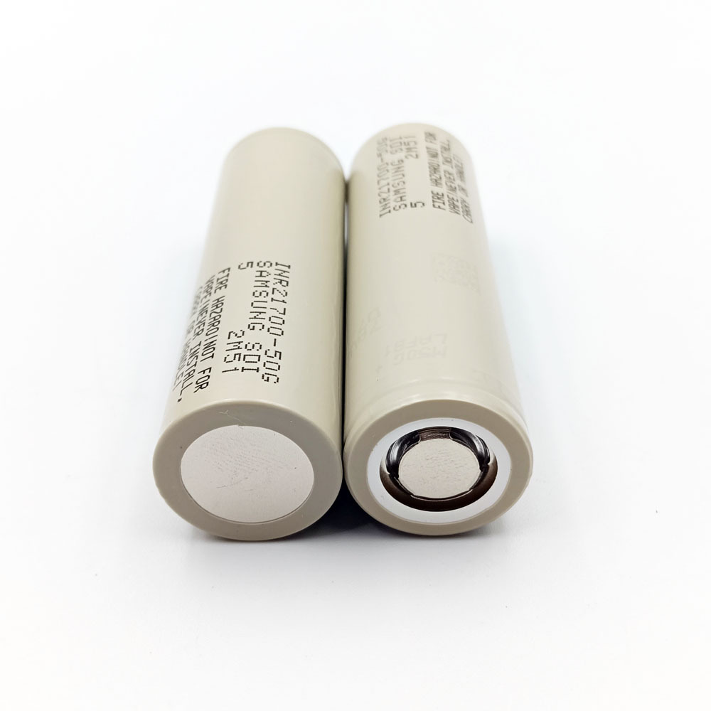 Brand New Rechargeable Inr21700 50G Li Ion Power Batteries  3.6V 5000mAh  For Samsung Lithium Battery 21700