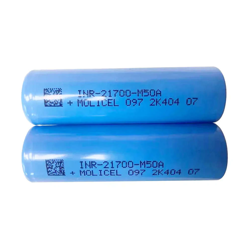 Rechargeable  Lithium Ion  Lithium Cell 21700 Battery 3.7v 5000mah Molicel 21700 M50a For Electric Bike