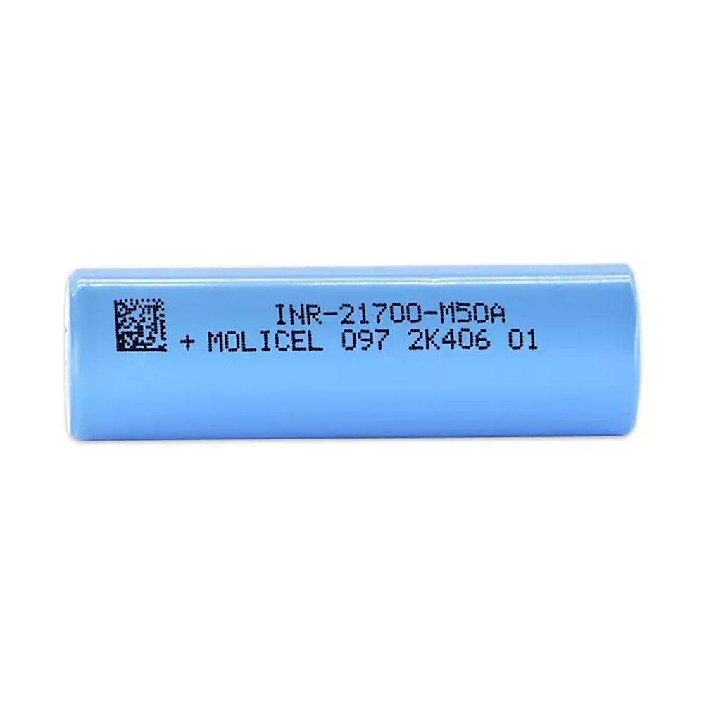 Rechargeable  Lithium Ion  Lithium Cell 21700 Battery 3.7v 5000mah Molicel 21700 M50a For Electric Bike