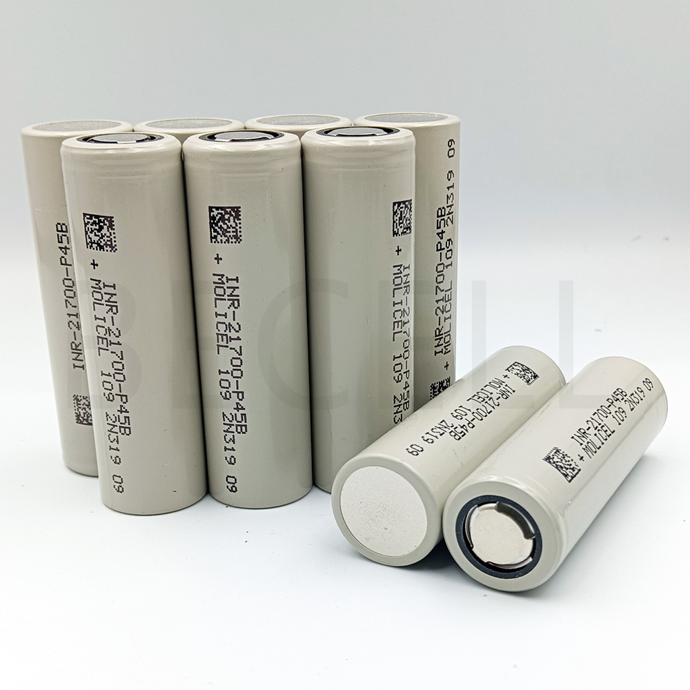 Original Molicel INR21700 P45B 4500mah 45A PK 21700 4200mah P42A 30a 3.7V Li ion rechargeable batteries for molicel p45b 21700