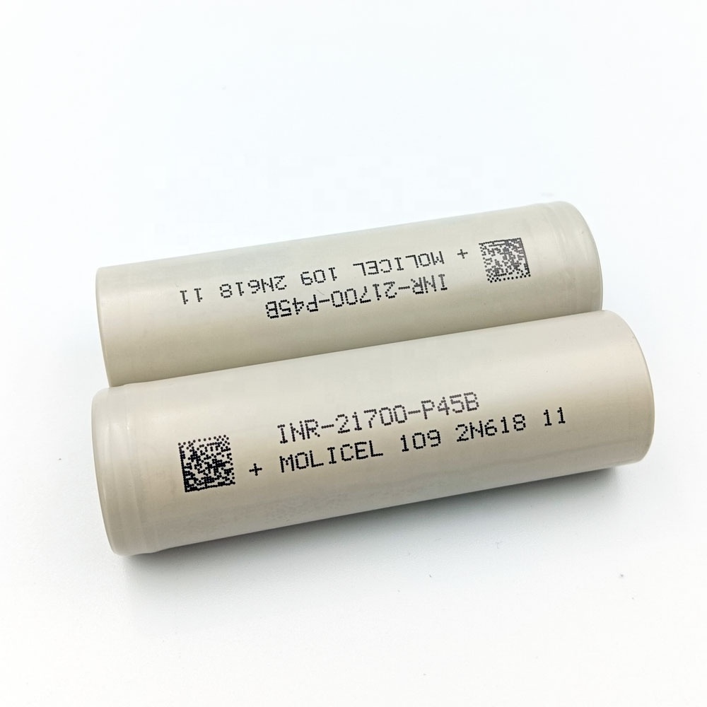 Original 3.6V Molicel 21700 P45B INR21700-P45B 4500mAh Max 45A Discharge Battery For Mech Mod