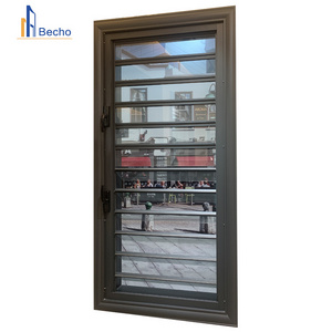 Cheap Price Customized Louver Windows Jalousie Window Aluminium Glass Louvered Windows And Doors