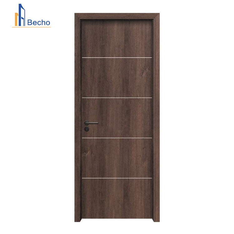 Factory Wholesale Popular Wpc Door Sound Proof Waterproof Interior Wpc Hotel Room Door