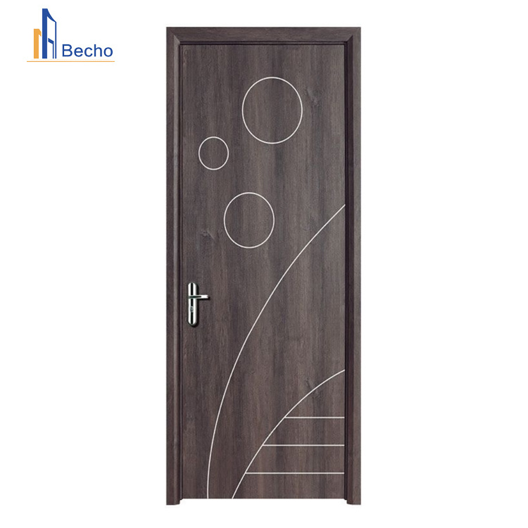 Factory Wholesale Popular Wpc Door Sound Proof Waterproof Interior Wpc Hotel Room Door