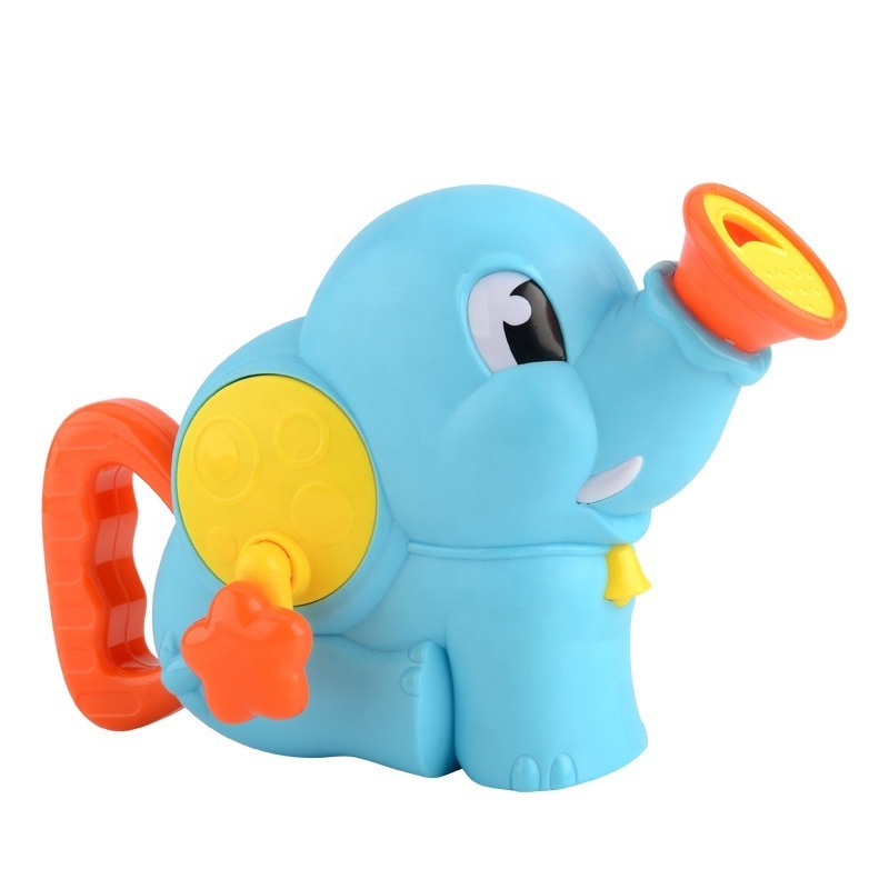 Cartoon Summer Hand Water Spraying Elephant Baby Animal Bath Toys For Kids