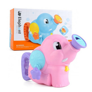 Cartoon Summer Hand Water Spraying Elephant Baby Animal Bath Toys For Kids