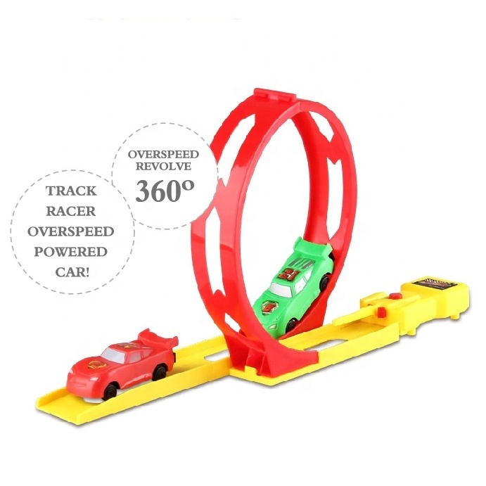 Factory New Mainan Kereta Elastic Rail Car Hotwheels Track Set Slot Toys