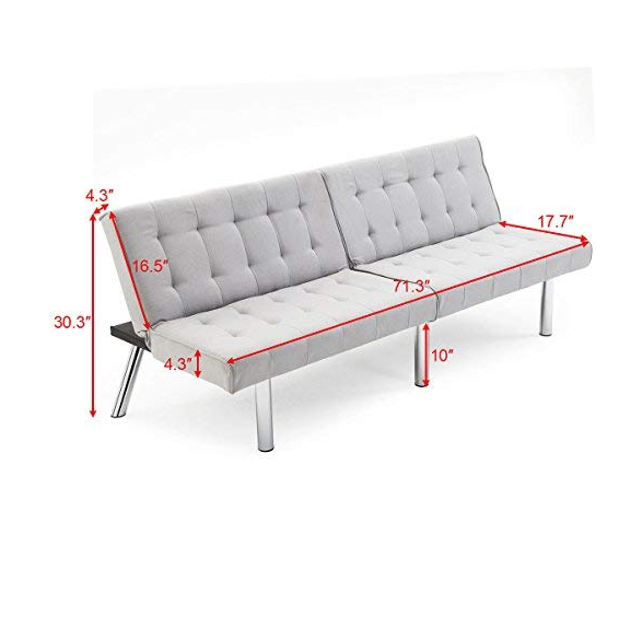 transformer flip two seater furniture sofa convertible to bed