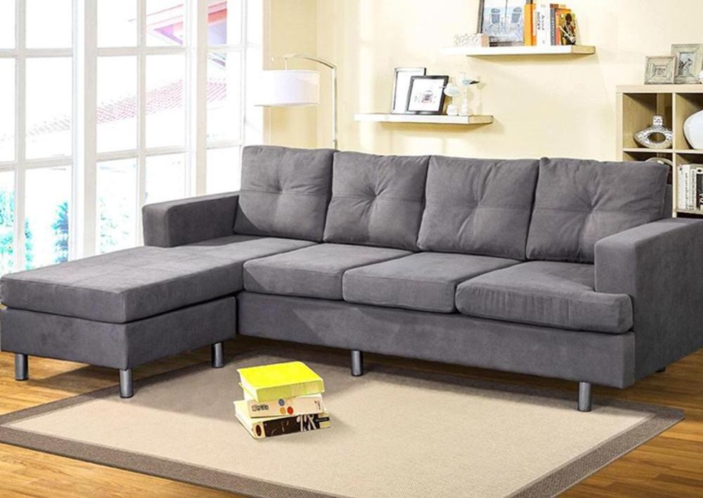 European import furniture u shape 5 seater home sofa set