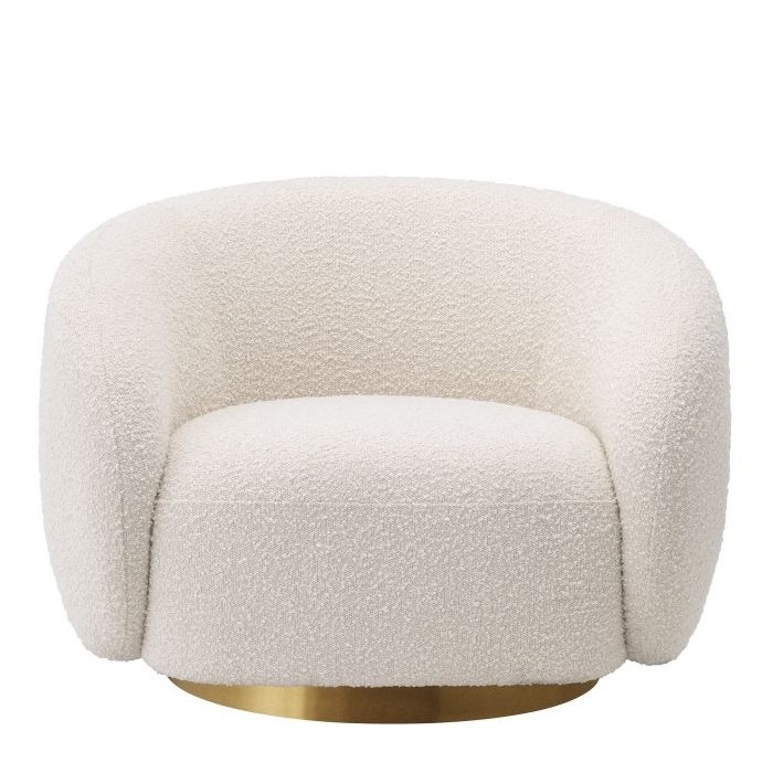 Modern Ergonomic Velvet  Leisure Lounge Arm Chairs Luxury Chair with gold steel base for Living Room Furniture