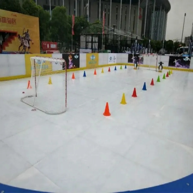 High Quality Hockey Synthetic panel Ice Rinks artificial Ice Skating Rinks Panel