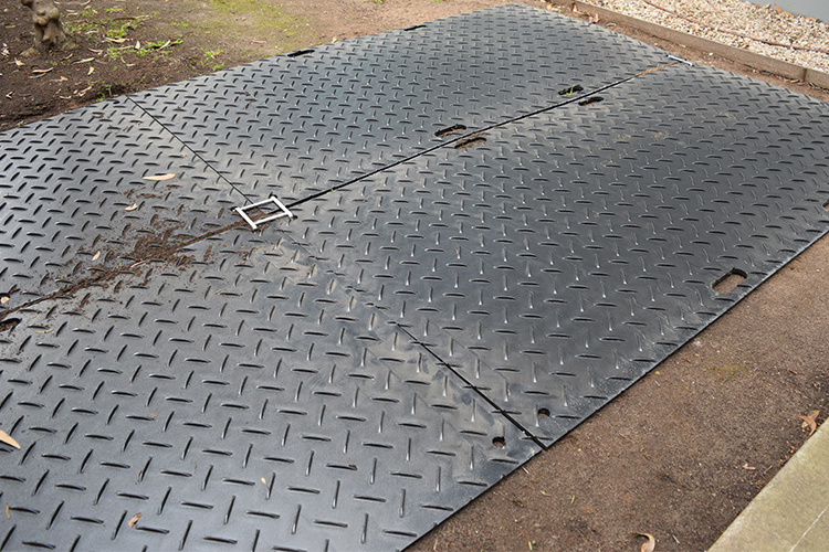 Customization Good Load Bearing HDPE  25mm Thickness Drilling Rig Floor Ground Protection Mats