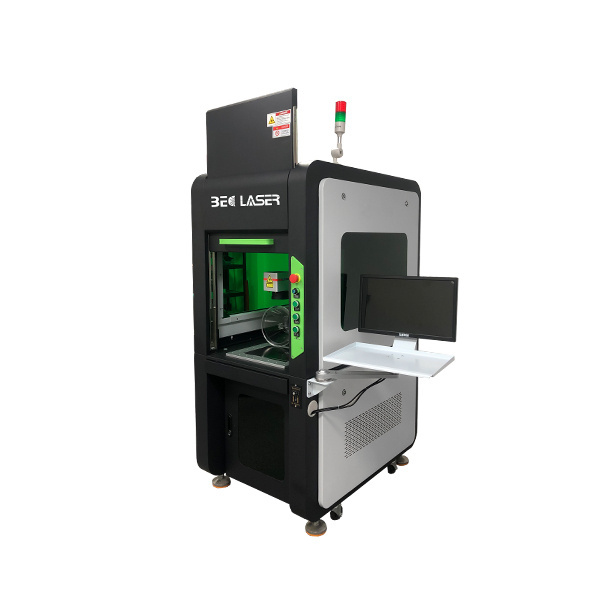 JPT raycus mopa 100w 80w big size enclosed 3d fiber laser marking engraving machine for gold silver jewelry and metal