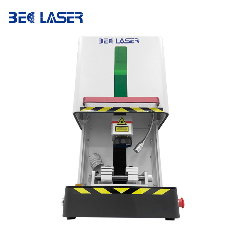 Hot Sale Plastic Cable Metal Marking machine Mini Enclosed 20w Portable Fiber Laser Marker