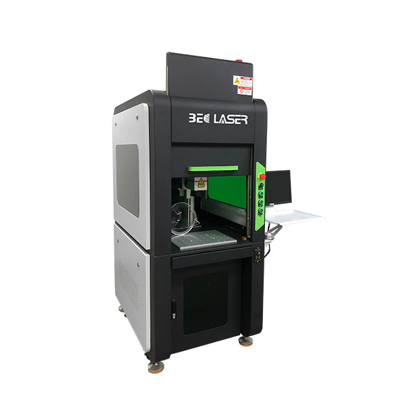 JPT raycus mopa 100w 80w big size enclosed 3d fiber laser marking engraving machine for gold silver jewelry and metal