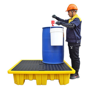 Good quality Spill containment pallet IBC Plastic sump pallet 1100L