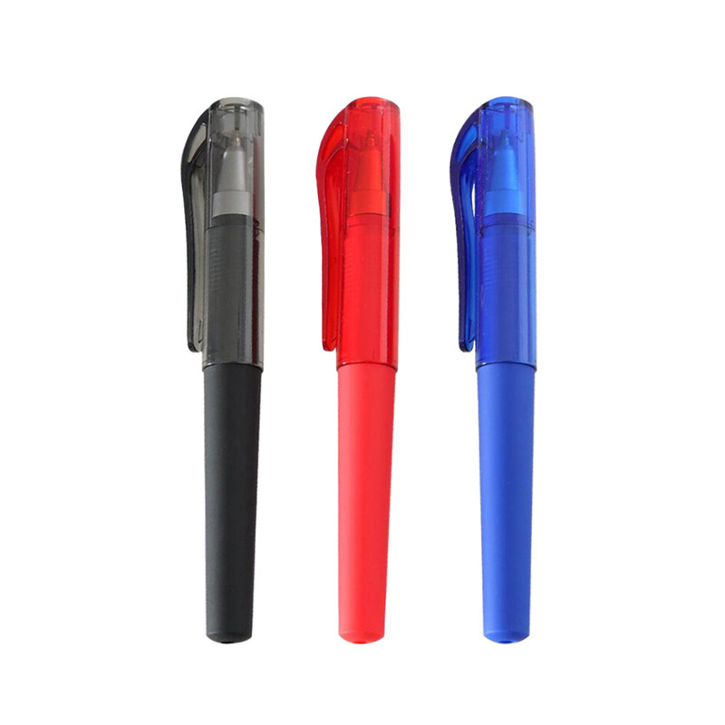 BECOL Promotional Short Gel Ink Pen 0.5 mm Mini Cute Signature Pen Portable Pocket Plastic Gel Pen for School/Office