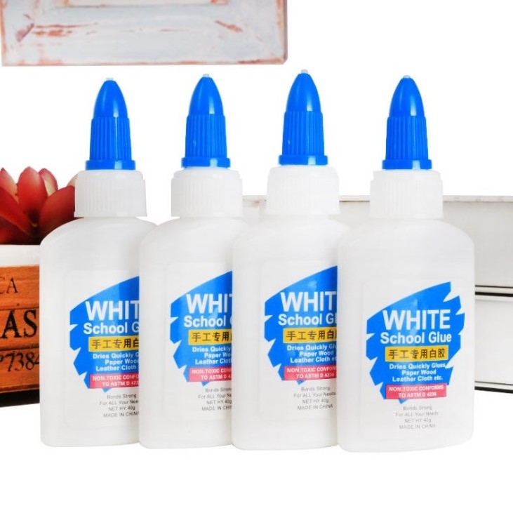 BECOL Promotional Liquid White School Glue 1.25 oz,40ml Craft White Glue for Handicraft