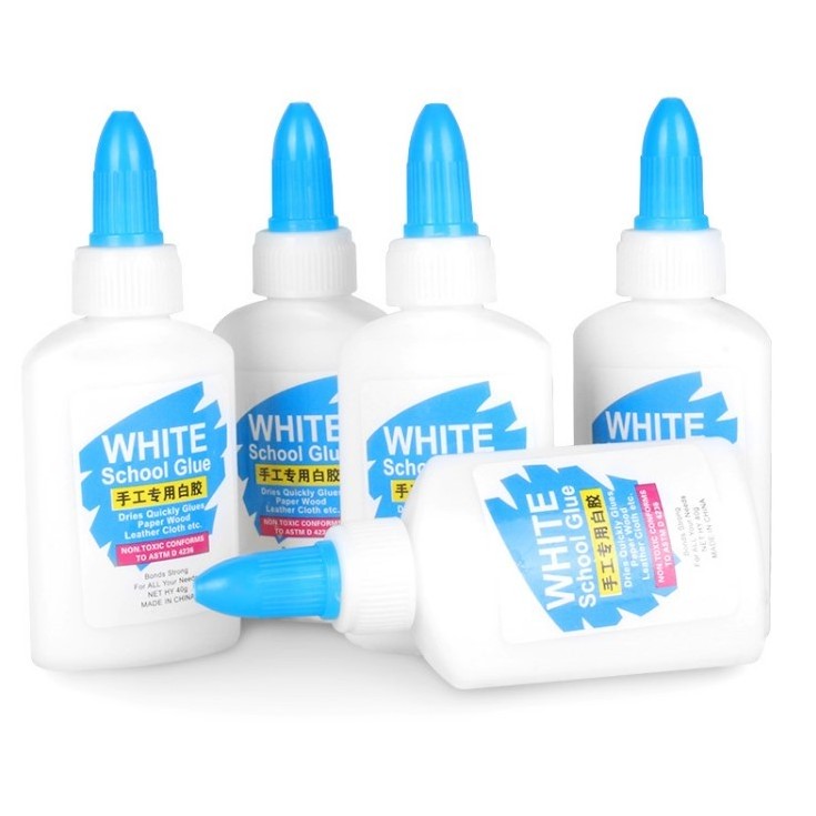 BECOL Promotional Liquid White School Glue 1.25 oz,40ml Craft White Glue for Handicraft