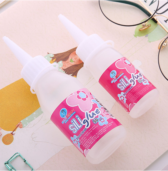 BECOL Wholesale Multi Size 6-500ml White Glue Non-wove Fabric Handmade Glue Alcohol Liquid Glue for Cloth