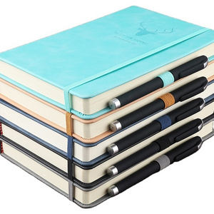 New Bulk Notebook Private Label Journals and Planners PU Leather Cover Notebooks  for Office