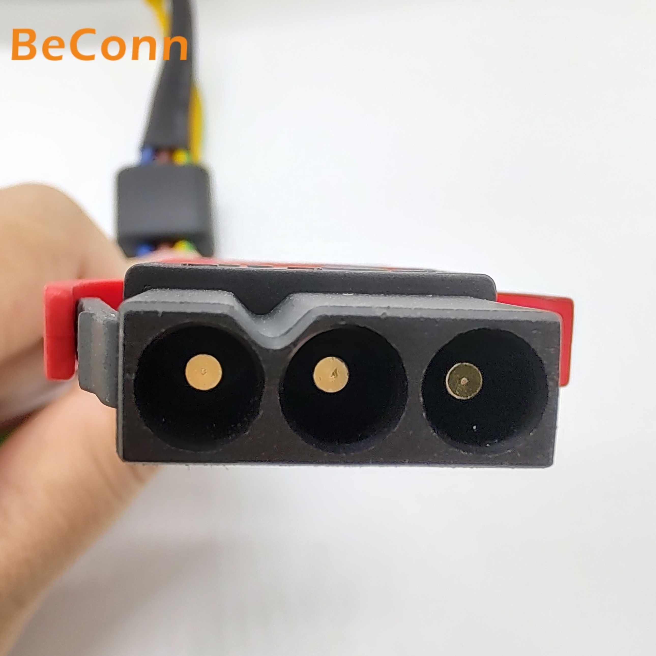 3pin Flat shape power connector quick connection power connector with AC cable male female plug used for LED screen module