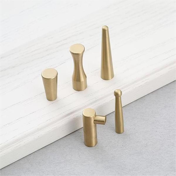 Gold Towel Hooks for Bathroom Modern Solid Brass  Robe Hooks Brushed Golden Brass Wall Hanger Hook