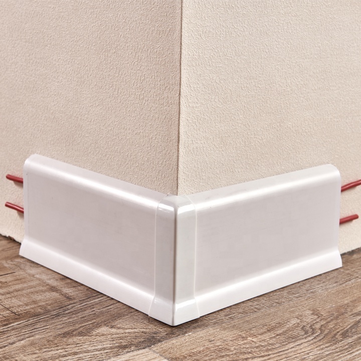 White Ogee Skirting Baseboard Molding