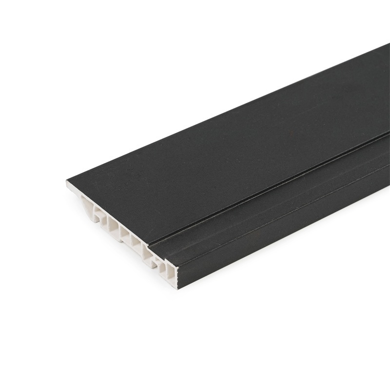 Waterproof PVC Flooring Accessory 100mm Glue Skirting Board for SPC Flooring