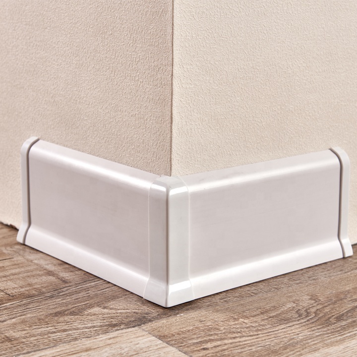 White Ogee Skirting Baseboard Molding