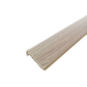 PVC WPC Oak Stair Nose Spc Stair Tread Stair Nose