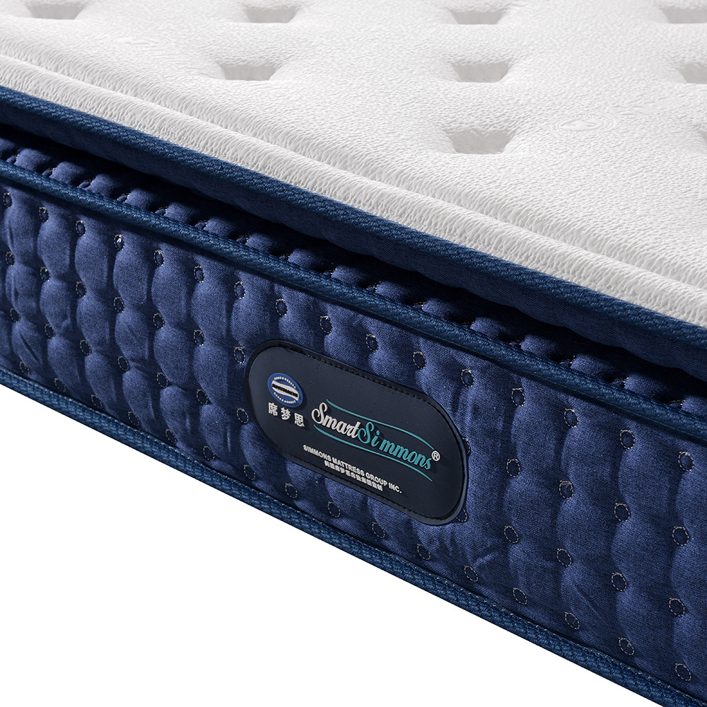 High Quality Knitted Fabric Pillowtop Mattress Foam Mattress from Mattress Factory